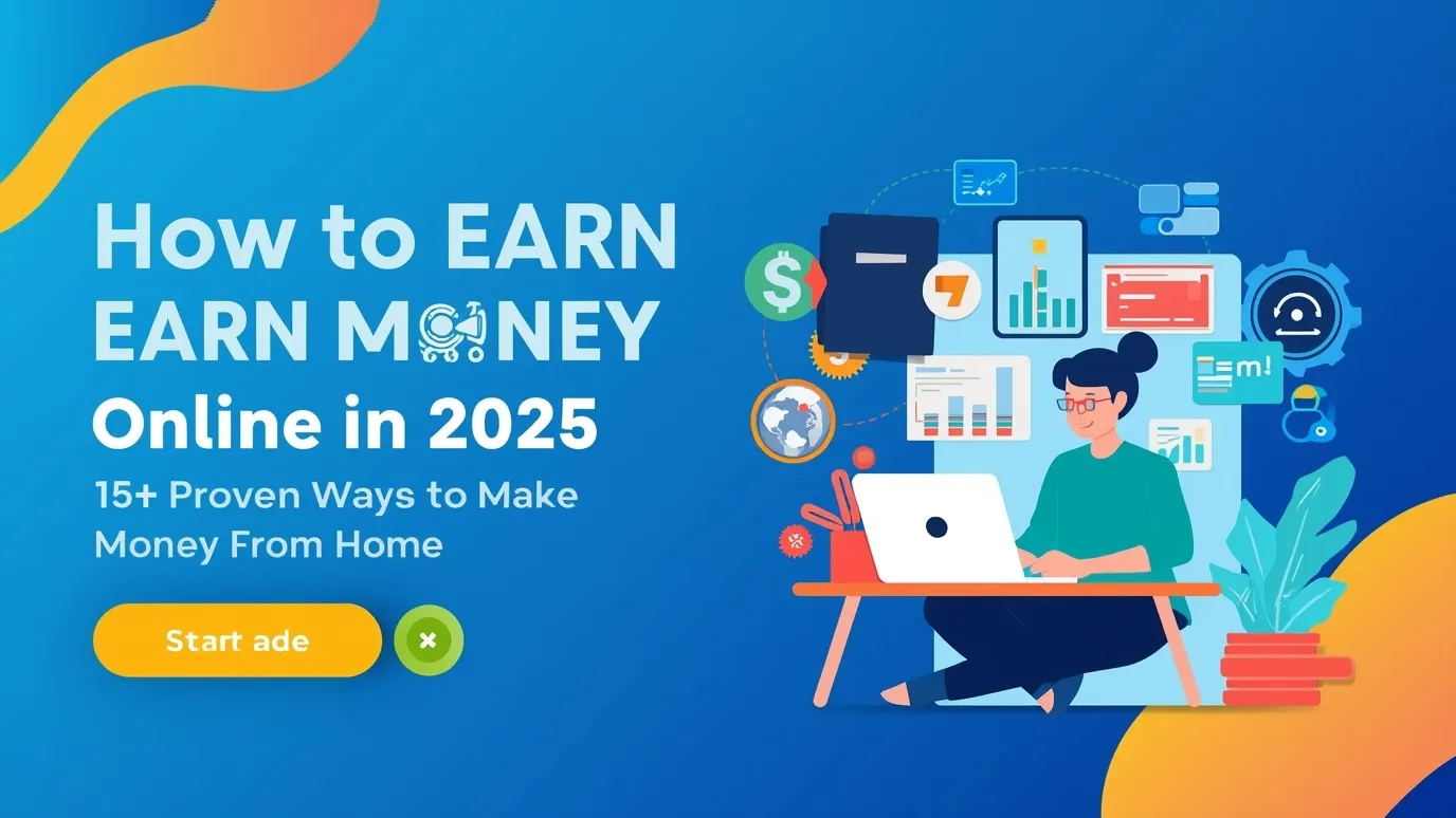 How to Earn Money Online in 2025: 15+ Proven Ways to Make Money From Home